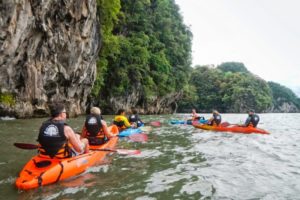 พายเรือคายัคท่าเลน